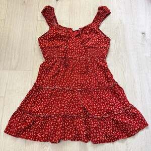 Ruffle Tiered Smocked Mini Dress
